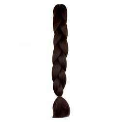 Hair Syntetic Jumbo Braid Brown 4 (tmavě hnědá)