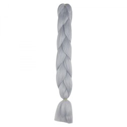 Hair Syntetic Jumbo Braid Grey Silver A39 (šedá/stříbrná)