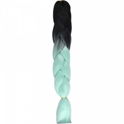 Hair Syntetic Jumbo Braid Ombre Black Blue B16 (černo-modrá)