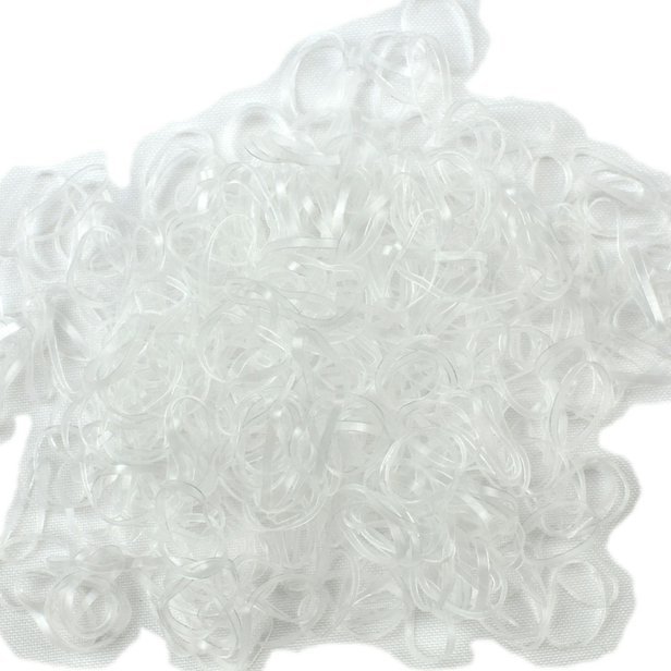 Hair Rubber Band Clear 500 pcs.jpg