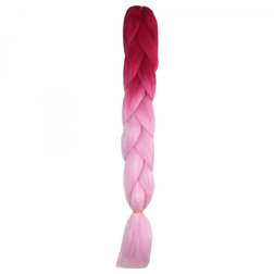 Hair Syntetic Jumbo Braid Ombre Pink SB40 (růžová)