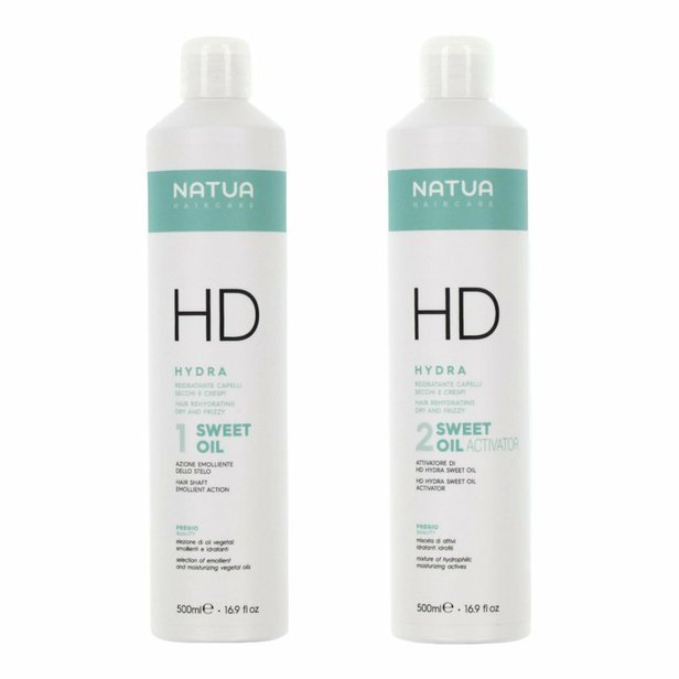 Natua HD Hydra Sweet Oil + Activator - Hydratační olej + aktivátor 500 ml + 500 ml